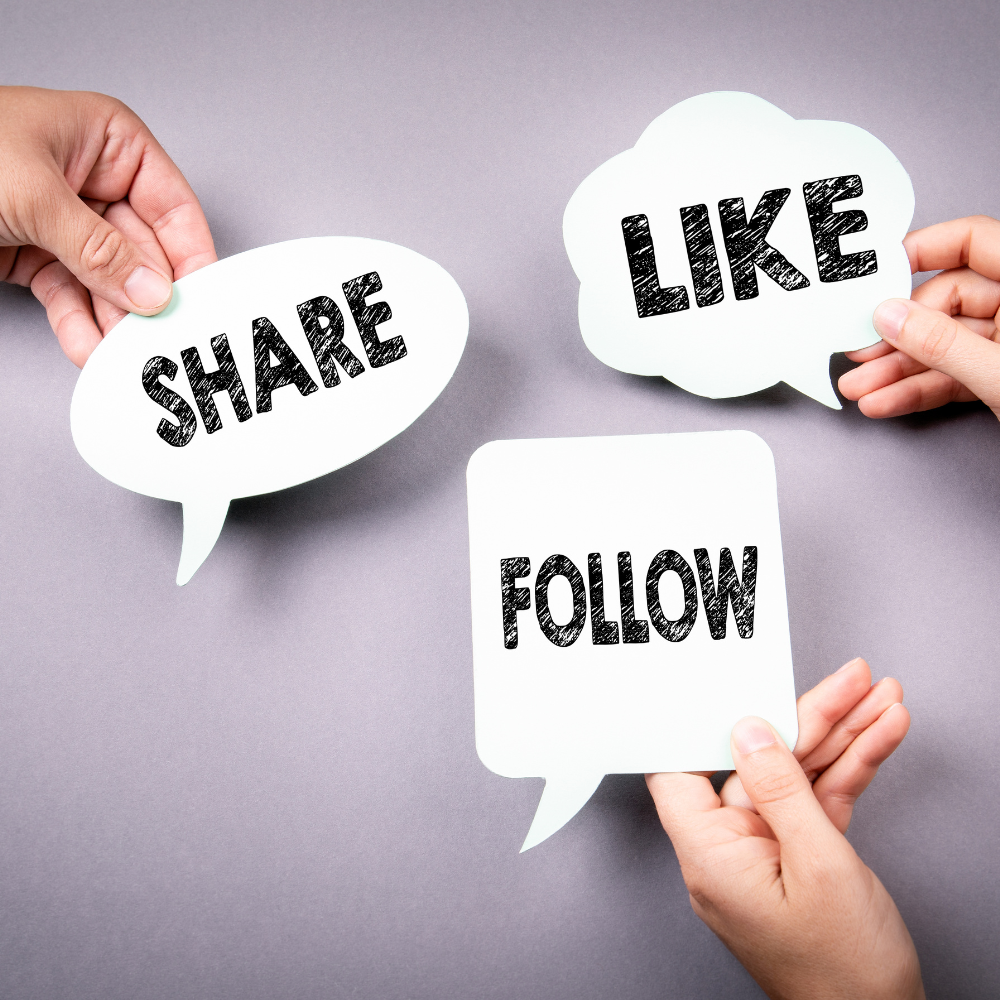 Following and sharing content - one of the effective LinkedIn Strategies for growth